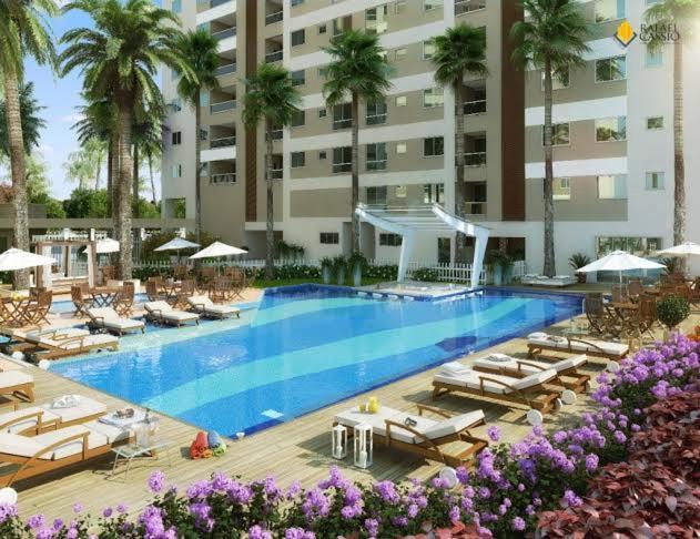 Aptos Em Home Club Frente Mar Com Area De Lazer Completa Penha  Luaran gambar