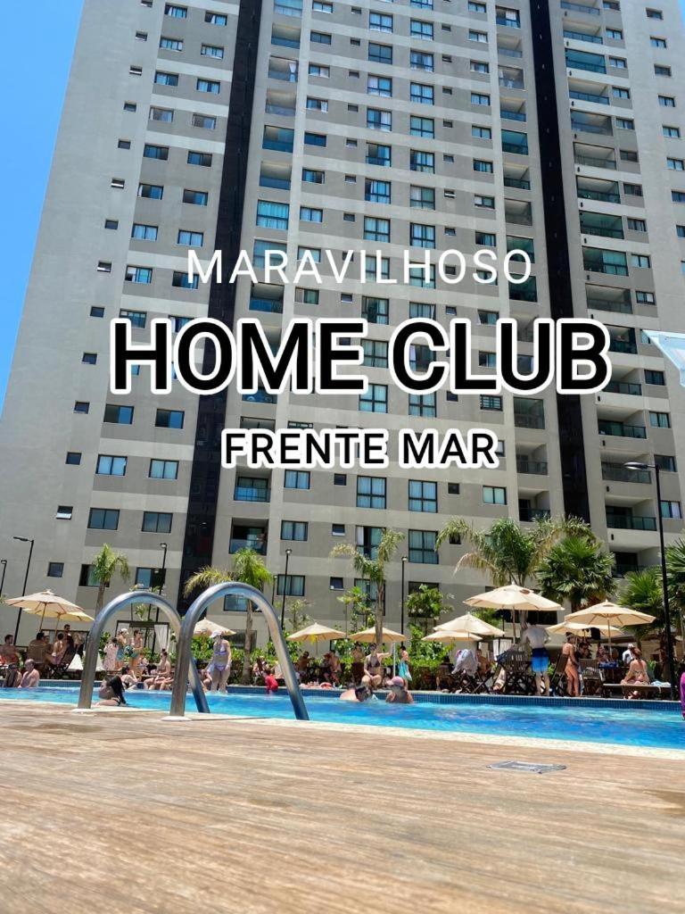 Aptos Em Home Club Frente Mar Com Area De Lazer Completa Penha  Luaran gambar